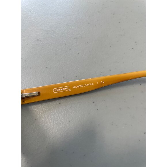 Coach HC6002 Cecilia 5055 Eyeglasses Dark Tortoise 49-16-135 Rectangle Designer - Picture 4 of 8